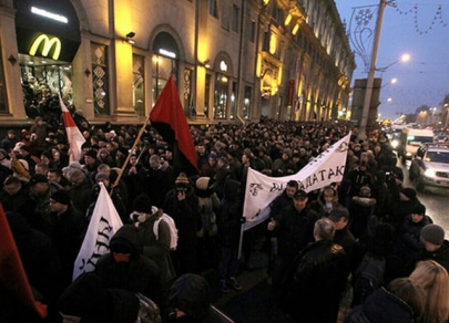 В Минске состоялась масштабная акция протеста