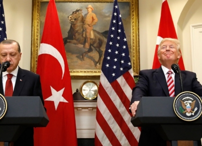 Договорились за 20 минут: первая встреча Трампа и Эрдогана