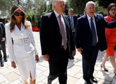 Trump mengunjungi Tembok Barat, Gereja di Jerusalem