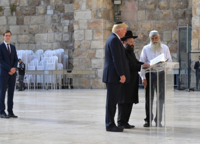 Trump mengunjungi Tembok Barat, Gereja di Jerusalem