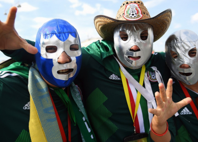 What fans are wearing at the World Cup 2018