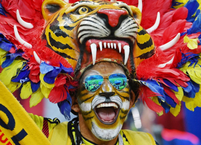 What fans are wearing at the World Cup 2018