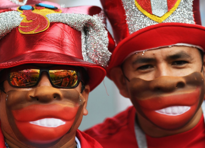 What fans are wearing at the World Cup 2018