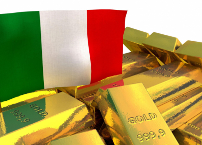 Топ-5 стран с наибольшим количеством золотых резервов