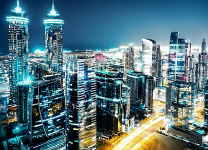 Самые знаменитые столицы вечерней неон-эстетики