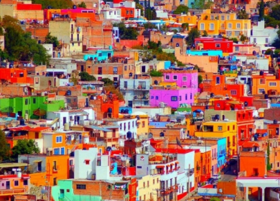 Цветные дома мира – радужные фасады, превращающие города в открытки