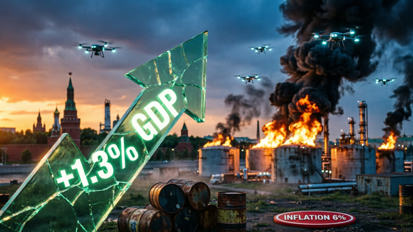 Российская экономика выстояла: ВВП прибавил 1,3%