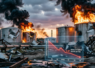 Атаки не дают передышки – переработка нефти в России упала ниже 3,9 млн б/с