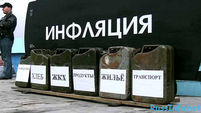 Годовая инфляция в России ускорилась до 5,2%