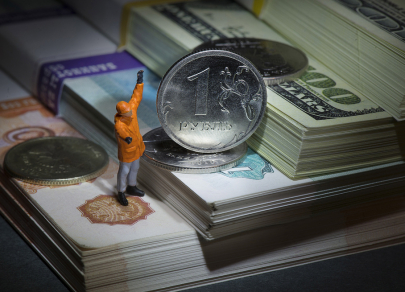 Рубль растет, но тренд остается негативным 